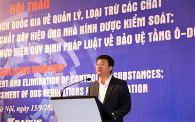 Khôi phục tầng ô-dôn và giảm thiểu biến đổi khí hậu