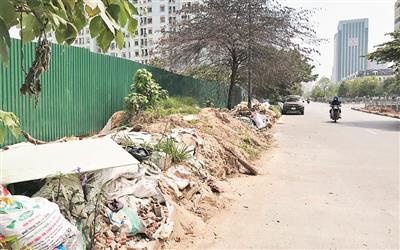 Không để tái diễn tình trạng đổ trộm phế thải xây dựng