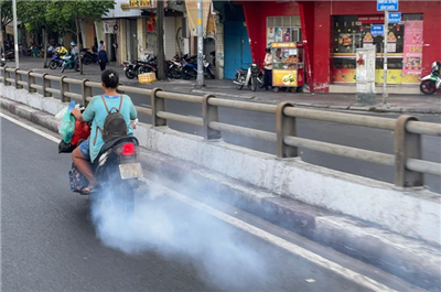 Kiểm định khí thải xe máy: Xem xét lộ trình cụ thể