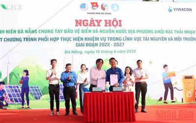 Ký kết phối hợp bảo vệ môi trường ở Đà Nẵng