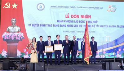 Kỷ niệm 50 năm thành lập Liên đoàn Quy hoạch và Điều tra tài nguyên nước miền Bắc