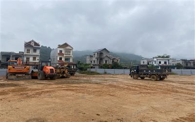 Lạc Sơn - Hòa Bình: Dự án Khu nhà ở tại xóm Đổn chưa đủ điều kiện mở bán