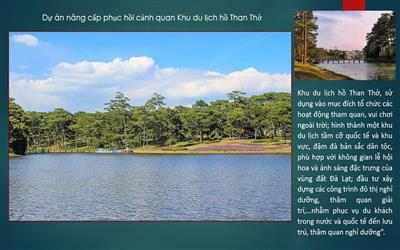 Lâm Đồng: Lấy ý kiến thẩm định hồ sơ điều chỉnh Dự án Nâng cấp phục hồi cảnh quan Khu du lịch hồ Than Thở