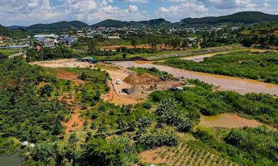 Lâm Đồng: Vi phạm trong khai thác khoáng sản, doanh nghiệp bị phạt 164 triệu đồng