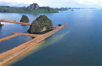 Lấp vùng đệm vịnh Hạ Long làm biệt thự, nhà liền kề: Chủ đầu tư để bùn đất trôi tự do ra vịnh