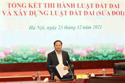 Lấy ý kiến các tỉnh, thành khu vực miền Bắc về xây dựng Luật Đất đai sửa đổi