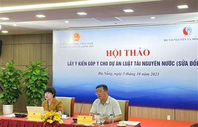 Lấy ý kiến góp ý Dự án Luật Tài nguyên nước (sửa đổi) tại TP Đà Nẵng