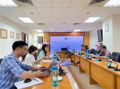 Lấy ý kiến về Dự thảo khảo sát Quản lý bền vững tài nguyên nước tại Việt Nam