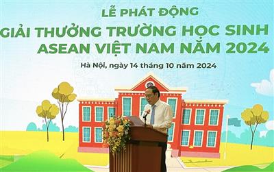 Lễ Phát động Giải thưởng Trường học sinh thái ASEAN Việt Nam 2024: Thúc đẩy giáo dục xanh và bảo vệ môi trường
