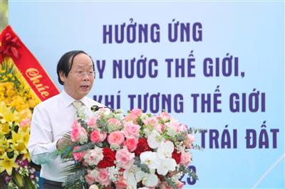 Lễ phát động Quốc gia hưởng ứng Ngày Nước Thế giới, Ngày Khí tượng Thế giới và Chiến dịch Giờ Trái đất năm 2023