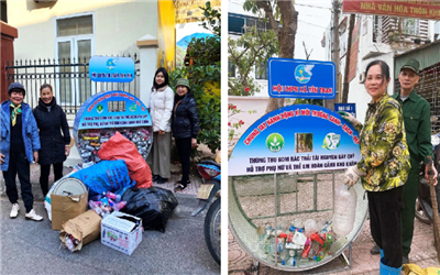 Lợi ích từ mô hình thu gom rác thải tái chế