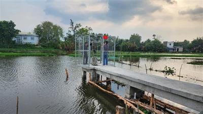 Miền Tây ứng phó mặn xâm nhập sớm