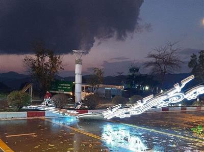 Mưa đá, giông lốc gây thiệt hại nặng tại Điện Biên