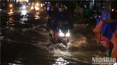 Mưa lớn có khả năng gây ngập úng từ tối 7/9 đến đêm 8/9
