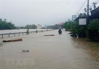 Mưa lớn gây ngập ngầm tràn ở miền núi Quảng Trị, cảnh báo lũ quét và sạt lở đất