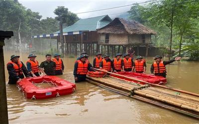 Mưa lũ khiến nhiều địa phương của Thanh Hóa thiệt hại