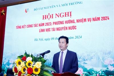 Năm 2024: Tập trung tuyên truyền chính sách, pháp luật về tài nguyên nước