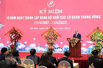 Nâng cao hơn nữa chất lượng hoạt động của Đảng bộ Khối các cơ quan Trung ương