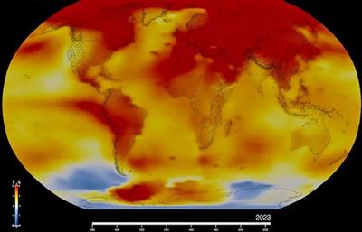 NASA xác nhận 2023 là năm nóng nhất được ghi nhận