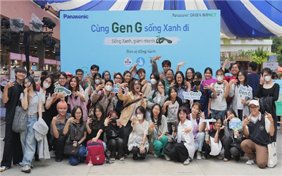 "Ngày hội sống xanh cùng Gen G" kêu gọi chung tay giảm phát thải CO2