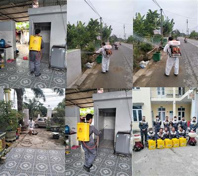 Nghi Sơn -  Thanh Hóa: Tổ chức vệ sinh môi trường, phun thuốc diệt côn trùng có hại