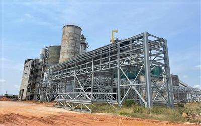 Nhà máy Bột - Giấy VNT19 thi công đường ống xả thải theo đúng phê chuẩn thiết kế của các cơ quan chức năng