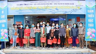 Nhân rộng nhiều mô hình không rác thải nhựa ở thành phố Hà Tĩnh