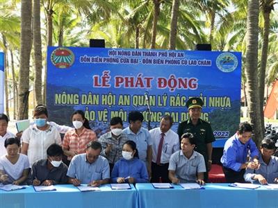 Nông dân, ngư dân Hội An chung tay bảo vệ môi trường đại dương