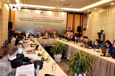 Ô nhiễm môi trường đe dọa nghiêm trọng đến đa dạng sinh học và sức khỏe con người