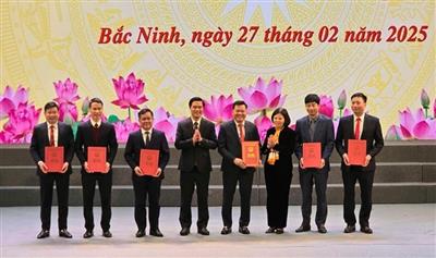 Ông Hồ Nguyên Hồng làm Giám đốc Sở Nông nghiệp và Môi trường Bắc Ninh