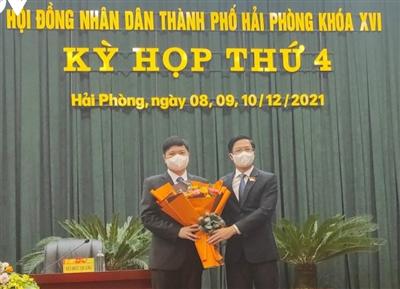 Ông Hoàng Minh Cường giữ chức Phó Chủ tịch UBND TP Hải Phòng