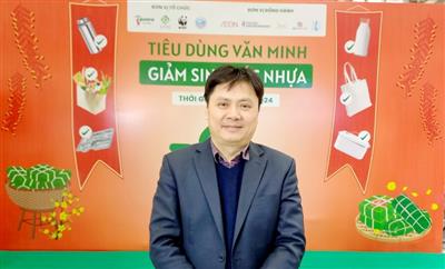 Ông Nguyễn Trung Thắng: Giải quyết rác thải nhựa bắt đầu bằng ý thức tiêu dùng “xanh”