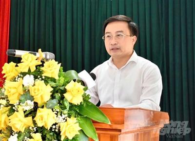 Ông Phạm Mạnh Duyệt làm Giám đốc Sở Nông nghiệp và Môi trường Tuyên Quang