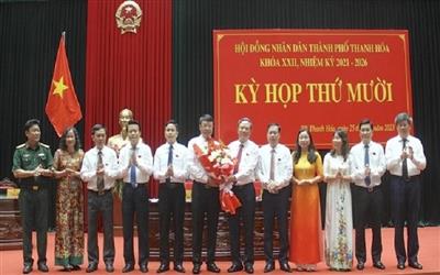 Ông Trần Anh Chung được bầu làm Chủ tịch UBND thành phố Thanh Hóa