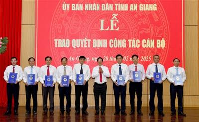 Ông Trần Minh Nhựt làm Giám đốc Sở Nông nghiệp và Môi trường An Giang