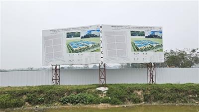 Phân lô, bán nền đất cụm công nghiệp rầm rộ ở huyện ngoại thành Hà Nội