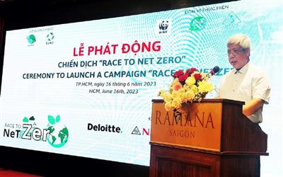 Phát động Chiến dịch "Race to Net Zero" và Diễn đàn “Cơ hội đầu tư, thương mại và trách nhiệm của Doanh nghiệp trong thị trường Cacbon”
