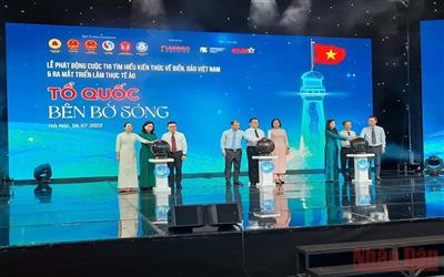 Phát động cuộc thi tìm hiểu kiến thức biển, đảo Việt Nam “Tổ quốc bên bờ sóng” năm 2022