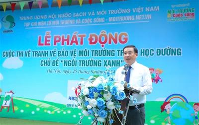 Phát động Cuộc thi vẽ tranh về Bảo vệ môi trường trong học đường - chủ đề “Ngôi trường xanh"