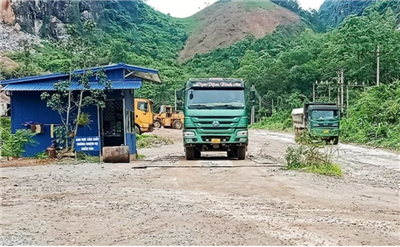 Phát huy hiệu quả trạm cân và camera giám sát tại các mỏ khoáng sản