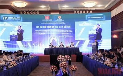 Phát triển đô thị bền vững theo hướng xanh, thông minh, thích ứng biến đổi khí hậu