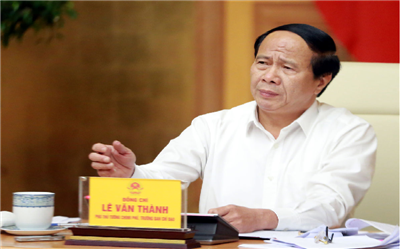 Phó Thủ tướng Lê Văn Thành làm Chủ tịch Hội đồng thẩm định nhiệm vụ lập quy hoạch vùng