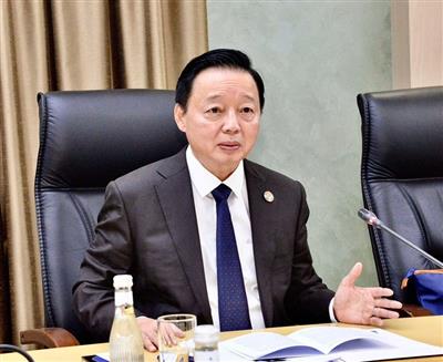 Phó Thủ tướng Trần Hồng Hà gặp Phó Thủ tướng Uzbekistan