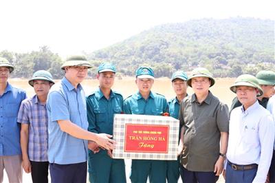 Phó Thủ tướng Chính phủ Trần Hồng Hà kiểm tra công tác khắc phục mưa lũ tại Thanh Hóa