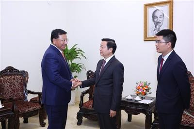 Phó Thủ tướng Trần Hồng Hà tiếp lãnh đạo tập đoàn xây dựng hàng đầu Trung Quốc