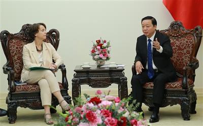 Phó Thủ tướng Trần Hồng Hà tiếp Phó Tổng Giám đốc AFD