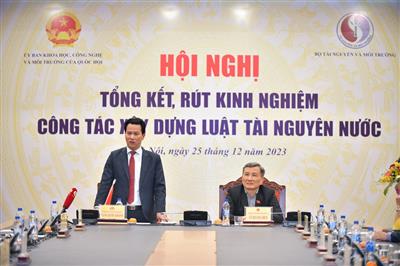 Phối hợp xây dựng chính sách đưa Luật Tài nguyên nước đi vào cuộc sống