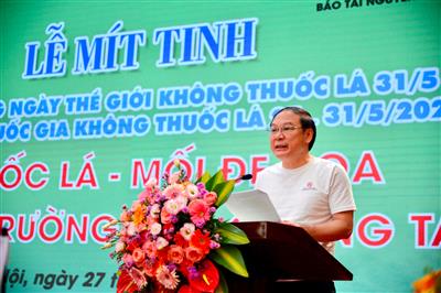 Phòng, chống tác hại thuốc lá của Bộ TN&MT là mô hình điểm, đi vào chiều sâu
