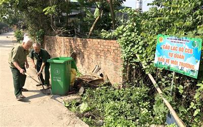 Phú Thọ: Cựu chiến binh chung tay bảo vệ môi trường