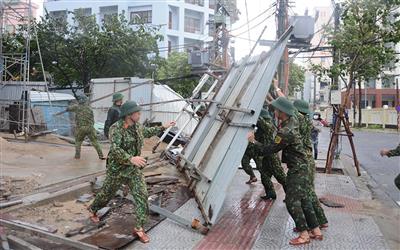Quảng Ninh: Chung tay khắc phục hậu quả sau bão
